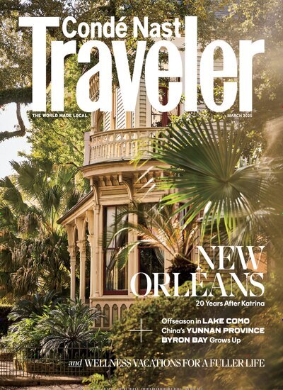 Titelbild der Ausgabe 1/2025 von Conde Nast Traveler USA. Diese Zeitschrift und viele weitere Reisemagazine, Freizeitmagazine und Wissensmagazine als Abo oder epaper bei United Kiosk online kaufen.