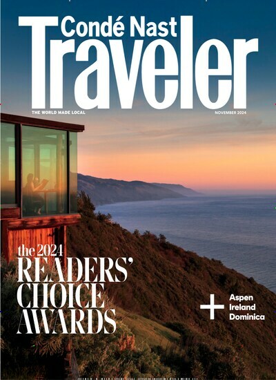 Titelbild der Ausgabe 6/2024 von Conde Nast Traveler USA. Diese Zeitschrift und viele weitere Reisemagazine, Freizeitmagazine und Wissensmagazine als Abo oder epaper bei United Kiosk online kaufen.