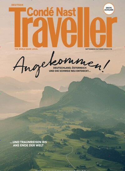 Titelbild der Ausgabe 1/2024 von Conde Nast Traveller. Diese Zeitschrift und viele weitere Reisemagazine, Freizeitmagazine und Wissensmagazine als Abo oder epaper bei United Kiosk online kaufen.