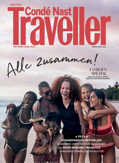 Titelbild der Ausgabe 2/2025 von Conde Nast Traveller. Diese Zeitschrift und viele weitere Reisemagazine, Freizeitmagazine und Wissensmagazine als Abo oder epaper bei United Kiosk online kaufen.