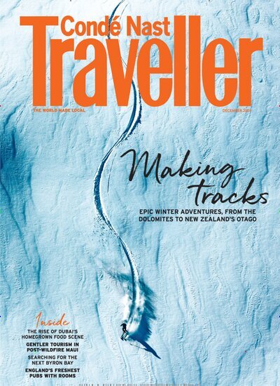 Titelbild der Ausgabe 12/2024 von Conde Nast Traveller UK. Diese Zeitschrift und viele weitere Reisemagazine, Freizeitmagazine und Wissensmagazine als Abo oder epaper bei United Kiosk online kaufen.