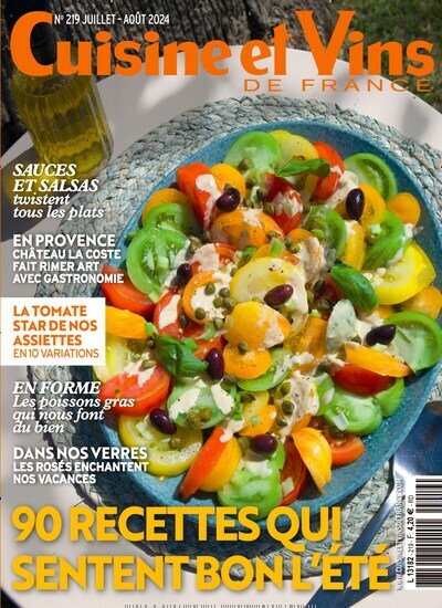 Titelbild der Ausgabe 5/2024 von Cuisine et Vins de France. Diese Zeitschrift und viele weitere Gartenzeitschriften und Wohnzeitschriften als Abo oder epaper bei United Kiosk online kaufen.
