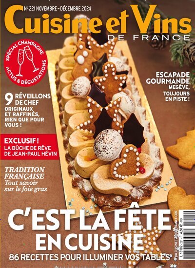 Titelbild der Ausgabe 8/2024 von Cuisine et Vins de France. Diese Zeitschrift und viele weitere Gartenzeitschriften und Wohnzeitschriften als Abo oder epaper bei United Kiosk online kaufen.