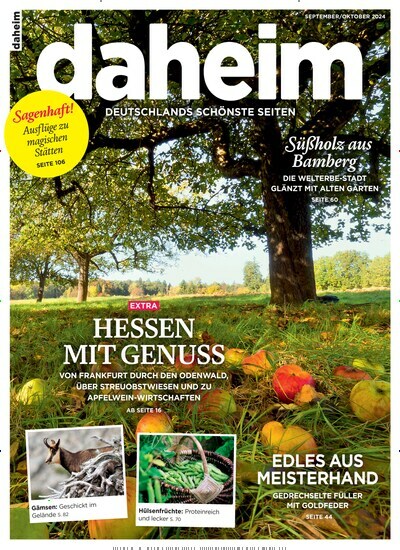 Titelbild der Ausgabe 5/2024 von daheim. Diese Zeitschrift und viele weitere Gartenzeitschriften und Wohnzeitschriften als Abo oder epaper bei United Kiosk online kaufen.