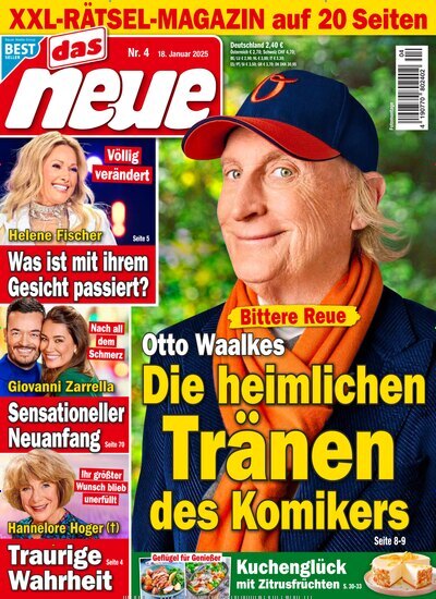 Titelbild der Ausgabe 4/2025 von Das Neue. Diese Zeitschrift und viele weitere Frauenzeitschriften als Abo oder epaper bei United Kiosk online kaufen.