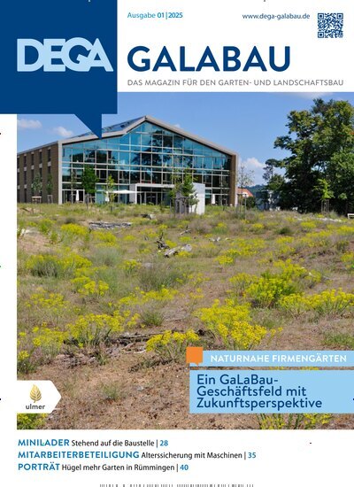 Titelbild der Ausgabe 1/2025 von Dega Galabau. Diese Zeitschrift und viele weitere Naturzeitschriften, Landwirtschaftszeitungen und Umweltmagazine als Abo oder epaper bei United Kiosk online kaufen.