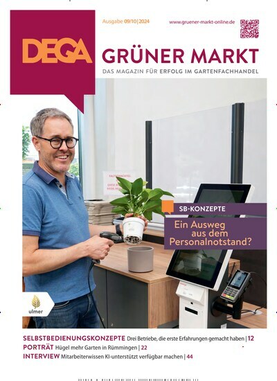 Titelbild der Ausgabe 9/2024 von Dega Grüner Markt. Diese Zeitschrift und viele weitere Naturzeitschriften, Landwirtschaftszeitungen und Umweltmagazine als Abo oder epaper bei United Kiosk online kaufen.