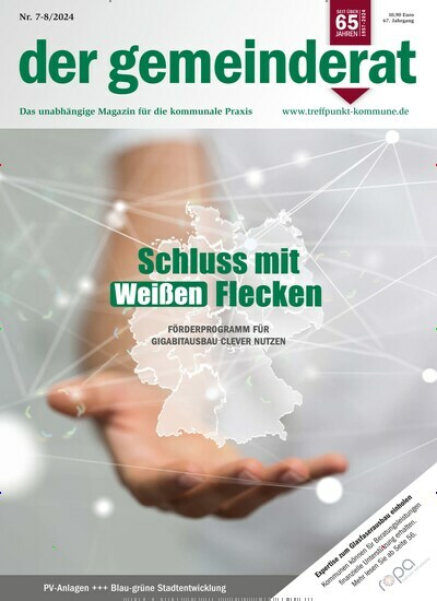 Titelbild der Ausgabe 7/2024 von der gemeinderat. Diese Zeitschrift und viele weitere Jurazeitschriften und Zeitschriften für Verwaltung als Abo oder epaper bei United Kiosk online kaufen.