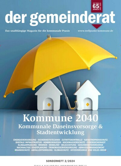 Titelbild der Ausgabe 2/2024 von der gemeinderat Sonderheft. Diese Zeitschrift und viele weitere Jurazeitschriften und Zeitschriften für Verwaltung als Abo oder epaper bei United Kiosk online kaufen.