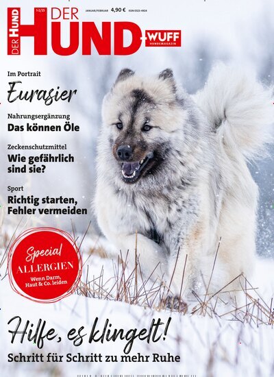 Titelbild der Ausgabe 2/2025 von Der Hund. Diese Zeitschrift und viele weitere Elternzeitschriften und Tierzeitschriften als Abo oder epaper bei United Kiosk online kaufen.