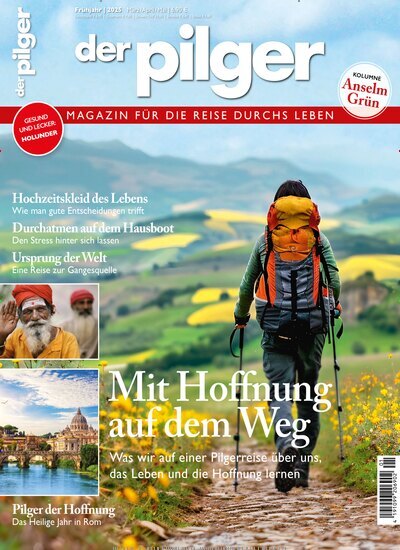 Titelbild der Ausgabe 1/2025 von der pilger. Diese Zeitschrift und viele weitere Gartenzeitschriften und Wohnzeitschriften als Abo oder epaper bei United Kiosk online kaufen.