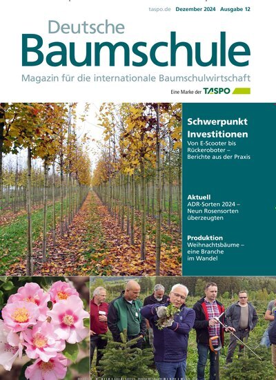 Titelbild der Ausgabe 12/2024 von Deutsche Baumschule. Diese Zeitschrift und viele weitere Naturzeitschriften, Landwirtschaftszeitungen und Umweltmagazine als Abo oder epaper bei United Kiosk online kaufen.