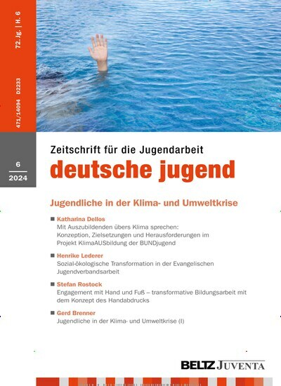 Titelbild der Ausgabe 6/2024 von deutsche jugend. Diese Zeitschrift und viele weitere Zeitschriften für Pädagogik als Abo oder epaper bei United Kiosk online kaufen.