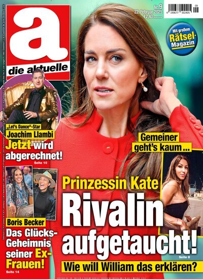 Titelbild der Ausgabe 9/2025 von die aktuelle. Diese Zeitschrift und viele weitere Frauenzeitschriften als Abo oder epaper bei United Kiosk online kaufen.