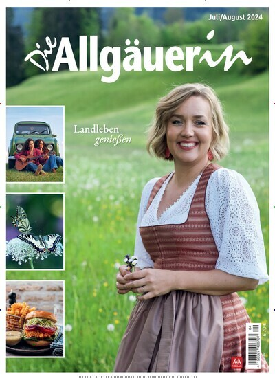 Titelbild der Ausgabe 4/2024 von Die Allgäuerin. Diese Zeitschrift und viele weitere Gartenzeitschriften und Wohnzeitschriften als Abo oder epaper bei United Kiosk online kaufen.