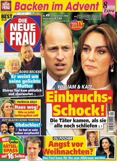 Titelbild der Ausgabe 49/2024 von Die neue Frau. Diese Zeitschrift und viele weitere Frauenzeitschriften als Abo oder epaper bei United Kiosk online kaufen.