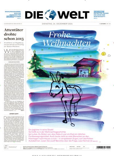 Titelbild der Ausgabe 250/2024 von Die Welt Gesamtausgabe. Diese Zeitschrift und viele weitere Zeitungsabos als Abo oder epaper bei United Kiosk online kaufen.