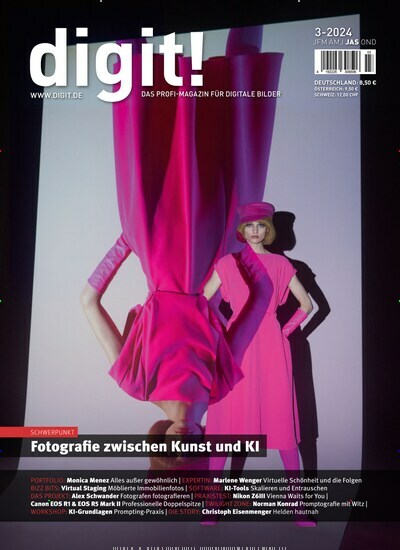 Titelbild der Ausgabe 3/2024 von digit!. Diese Zeitschrift und viele weitere Audiomagazine, Filmmagazine und Fotozeitschriften als Abo oder epaper bei United Kiosk online kaufen.