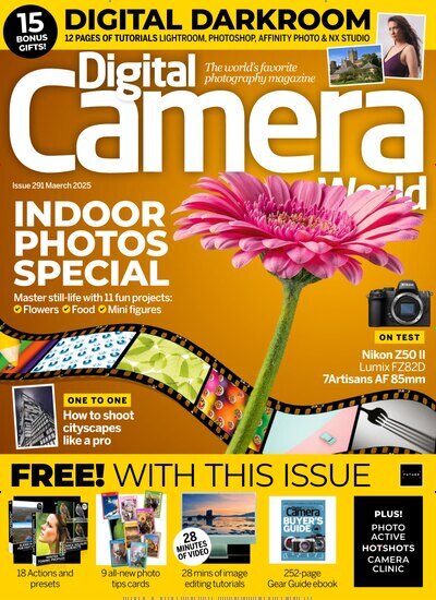 Titelbild der Ausgabe 3/2025 von Digital Camera World. Diese Zeitschrift und viele weitere Audiomagazine, Filmmagazine und Fotozeitschriften als Abo oder epaper bei United Kiosk online kaufen.