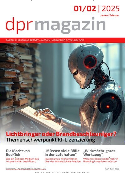 Titelbild der Ausgabe 2/2025 von dpr Magazin. Diese Zeitschrift und viele weitere Logistikmagazine und Medienmagazine als Abo oder epaper bei United Kiosk online kaufen.