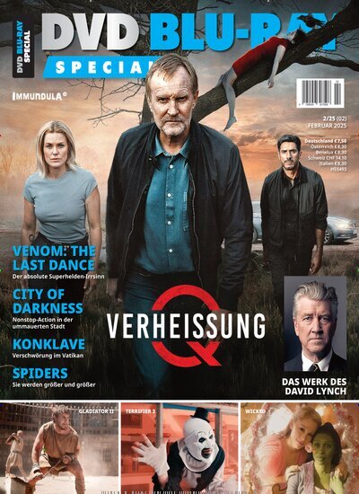 Titelbild der Ausgabe 2/2025 von DVD Blu-Ray Special. Diese Zeitschrift und viele weitere Audiomagazine, Filmmagazine und Fotozeitschriften als Abo oder epaper bei United Kiosk online kaufen.