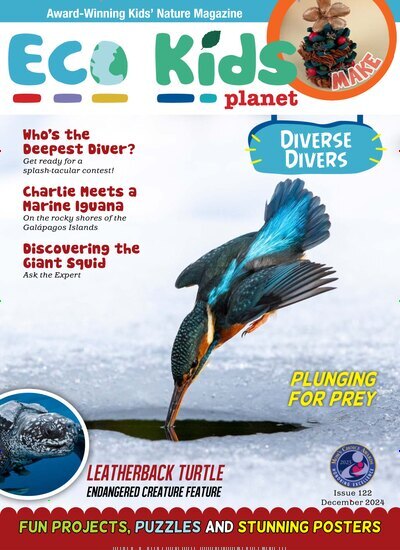 Titelbild der Ausgabe 121/2024 von Eco Kids Planet Magazine. Diese Zeitschrift und viele weitere Jugendzeitschriften und Kinderzeitschriften als Abo oder epaper bei United Kiosk online kaufen.