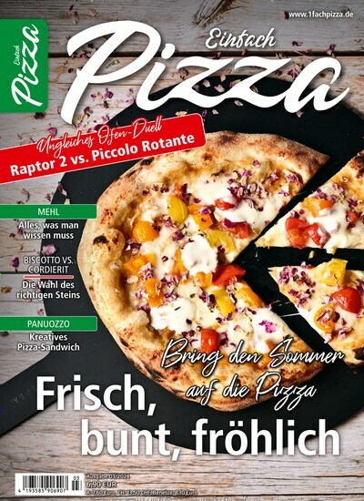 Titelbild der Ausgabe 3/2024 von Einfach Pizza. Diese Zeitschrift und viele weitere Kochzeitschriften und Backzeitschriften als Abo oder epaper bei United Kiosk online kaufen.