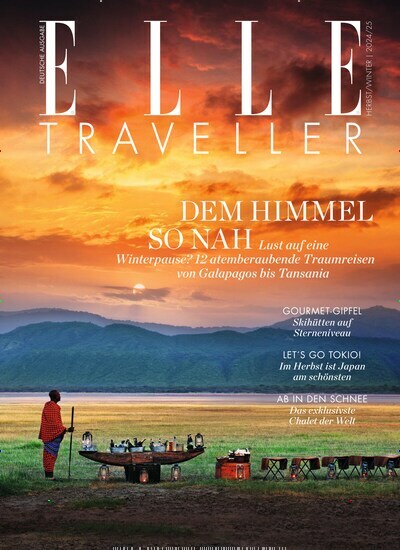 Titelbild der Ausgabe 2/2024 von Elle Traveller. Diese Zeitschrift und viele weitere Reisemagazine, Freizeitmagazine und Wissensmagazine als Abo oder epaper bei United Kiosk online kaufen.