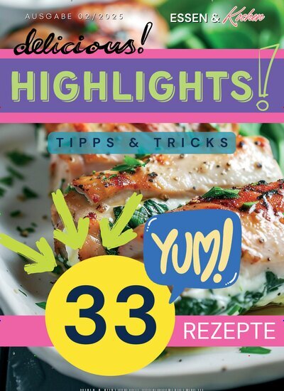 Titelbild der Ausgabe 2/2025 von Essen & Kochen. Diese Zeitschrift und viele weitere Kochzeitschriften und Backzeitschriften als Abo oder epaper bei United Kiosk online kaufen.