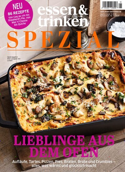 Titelbild der Ausgabe 5/2024 von essen & trinken Spezial. Diese Zeitschrift und viele weitere Kochzeitschriften und Backzeitschriften als Abo oder epaper bei United Kiosk online kaufen.