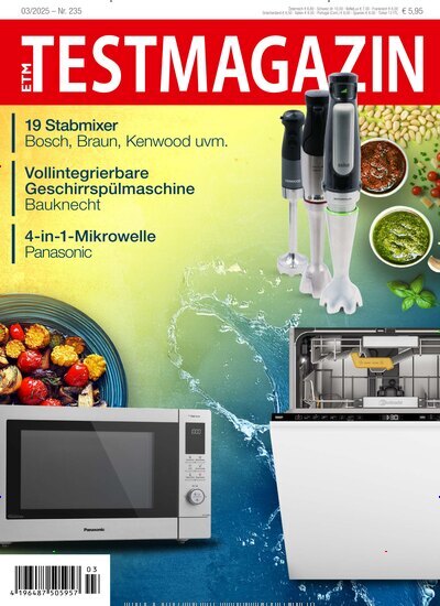 Titelbild der Ausgabe 3/2025 von ETM Testmagazin. Diese Zeitschrift und viele weitere Wirtschaftsmagazine und Politikmagazine als Abo oder epaper bei United Kiosk online kaufen.