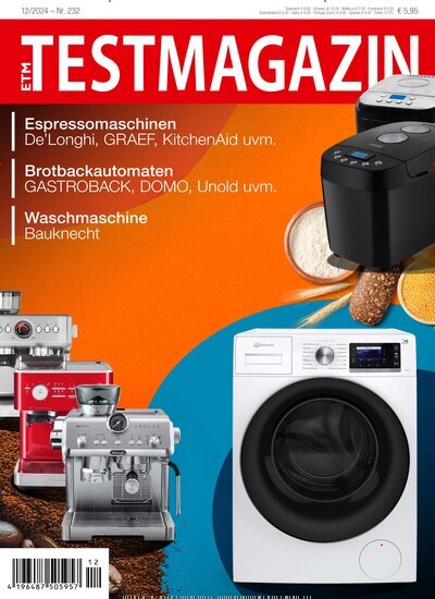 Titelbild der Ausgabe 12/2024 von ETM Testmagazin. Diese Zeitschrift und viele weitere Wirtschaftsmagazine und Politikmagazine als Abo oder epaper bei United Kiosk online kaufen.