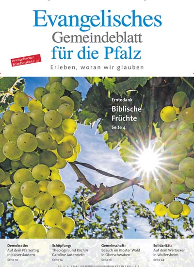 Titelbild der Ausgabe 2/2025 von Evangelisches Gemeindeblatt für die Pfalz. Diese Zeitschrift und viele weitere Kunstmagazine und Kulturmagazine als Abo oder epaper bei United Kiosk online kaufen.