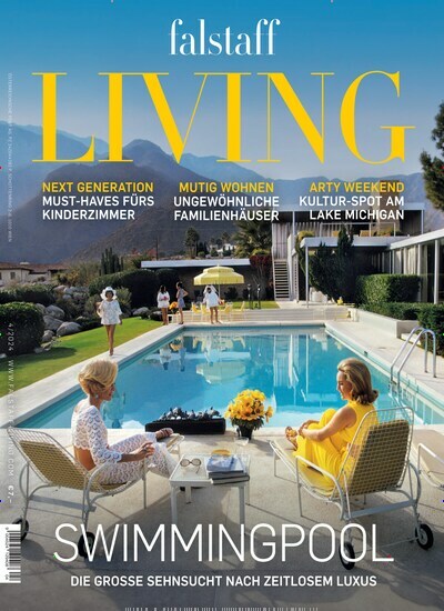 Titelbild der Ausgabe 4/2024 von falstaff Living Österreich. Diese Zeitschrift und viele weitere Gartenzeitschriften und Wohnzeitschriften als Abo oder epaper bei United Kiosk online kaufen.