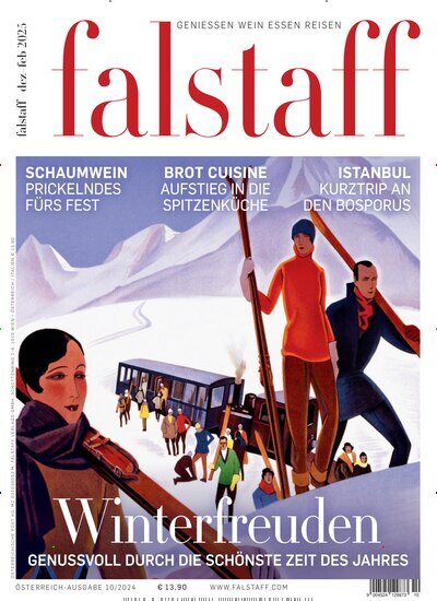 Titelbild der Ausgabe 10/2024 von falstaff Magazin Österreich. Diese Zeitschrift und viele weitere Kochzeitschriften und Backzeitschriften als Abo oder epaper bei United Kiosk online kaufen.