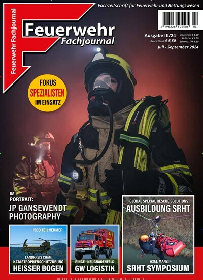 Titelbild der Ausgabe 3/2024 von Feuerwehr Fachjournal. Diese Zeitschrift und viele weitere Reisemagazine, Freizeitmagazine und Wissensmagazine als Abo oder epaper bei United Kiosk online kaufen.