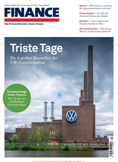 Titelbild der Ausgabe 5/2024 von FINANCE. Diese Zeitschrift und viele weitere Wirtschaftsmagazine und Politikmagazine als Abo oder epaper bei United Kiosk online kaufen.