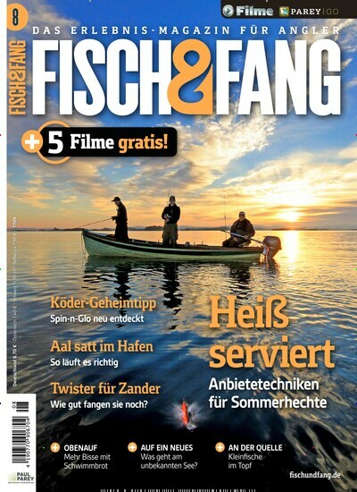 Titelbild der Ausgabe 8/2024 von Fisch & Fang (Angeln). Diese Zeitschrift und viele weitere Sportmagazine als Abo oder epaper bei United Kiosk online kaufen.