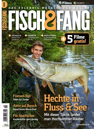 Titelbild der Ausgabe 9/2024 von Fisch & Fang (Angeln). Diese Zeitschrift und viele weitere Sportmagazine als Abo oder epaper bei United Kiosk online kaufen.