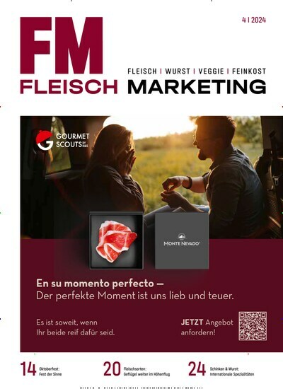 Titelbild der Ausgabe 4/2024 von Fleisch Marketing. Diese Zeitschrift und viele weitere Gastronomiezeitschriften, Fashionmagazine, Beautymagazine als Abo oder epaper bei United Kiosk online kaufen.