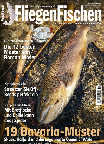 Titelbild der Ausgabe 50/2024 von FliegenFischen. Diese Zeitschrift und viele weitere Sportmagazine als Abo oder epaper bei United Kiosk online kaufen.