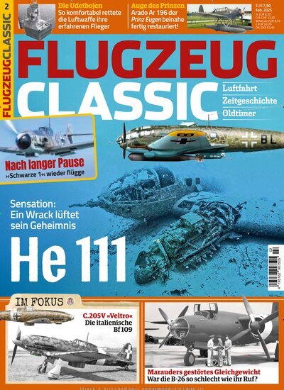 Titelbild der Ausgabe 2/2025 von Flugzeug Classic. Diese Zeitschrift und viele weitere Reisemagazine, Freizeitmagazine und Wissensmagazine als Abo oder epaper bei United Kiosk online kaufen.