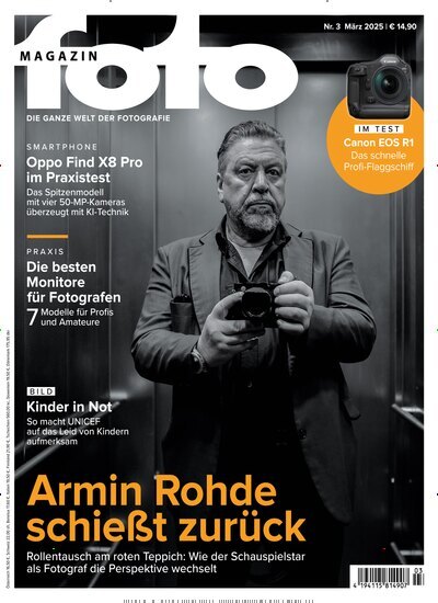 Titelbild der Ausgabe 3/2025 von fotoMAGAZIN. Diese Zeitschrift und viele weitere Audiomagazine, Filmmagazine und Fotozeitschriften als Abo oder epaper bei United Kiosk online kaufen.