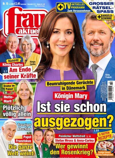 Titelbild der Ausgabe 10/2025 von frau aktuell. Diese Zeitschrift und viele weitere Frauenzeitschriften als Abo oder epaper bei United Kiosk online kaufen.