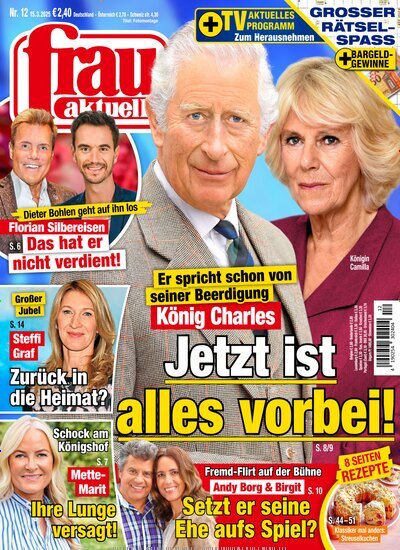 Titelbild der Ausgabe 12/2025 von frau aktuell. Diese Zeitschrift und viele weitere Frauenzeitschriften als Abo oder epaper bei United Kiosk online kaufen.