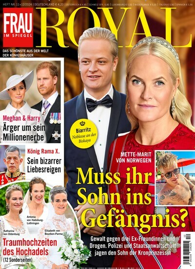 Titelbild der Ausgabe 12/2024 von Frau im Spiegel Royal. Diese Zeitschrift und viele weitere Frauenzeitschriften als Abo oder epaper bei United Kiosk online kaufen.