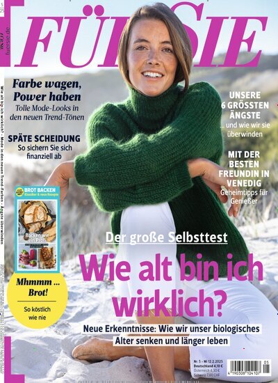 Titelbild der Ausgabe 5/2025 von Für Sie. Diese Zeitschrift und viele weitere Frauenzeitschriften als Abo oder epaper bei United Kiosk online kaufen.