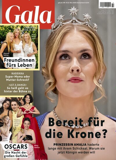 Titelbild der Ausgabe 10/2025 von Gala. Diese Zeitschrift und viele weitere Lifestylemagazine und Peoplemagazine als Abo oder epaper bei United Kiosk online kaufen.