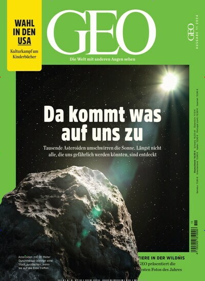 Titelbild der Ausgabe 11/2024 von GEO. Diese Zeitschrift und viele weitere Reisemagazine, Freizeitmagazine und Wissensmagazine als Abo oder epaper bei United Kiosk online kaufen.