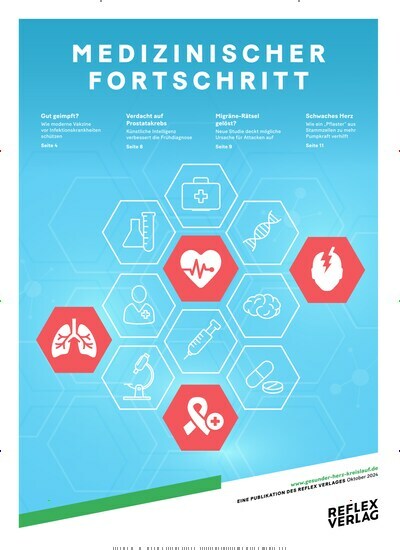 Titelbild der Ausgabe 11/2024 von Gesundheit-News. Diese Zeitschrift und viele weitere Elternzeitschriften und Tierzeitschriften als Abo oder epaper bei United Kiosk online kaufen.